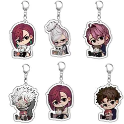 Anime S.h.figuarts Dandadan Ayase Momo Takakura Ken Action Acrylic Key Chain Couple Cartoon Backpack Pendant Toys Gifts for Fans