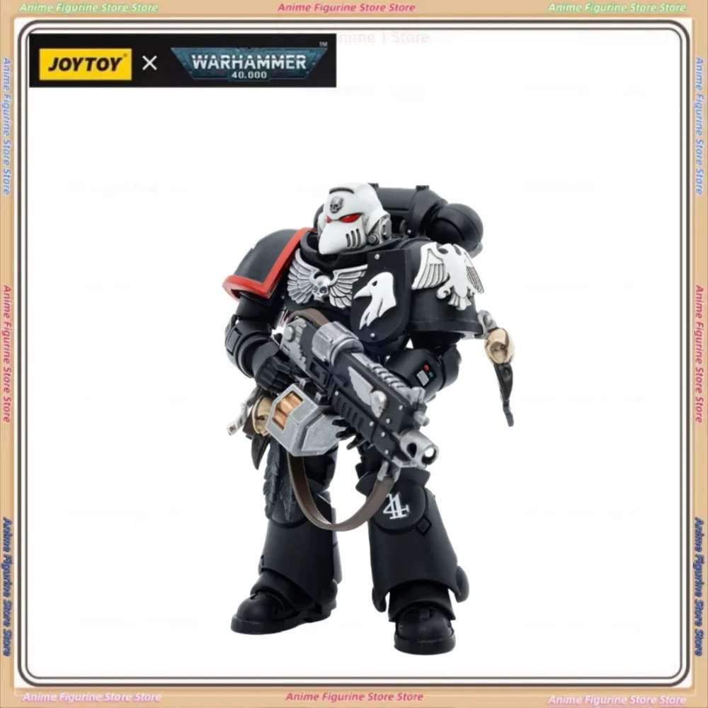 

JOYTOY Warhammer 40K 1/18 Action Figure Raven Guard Intercessors Sergeant Rychas Anime figures Toys Collection