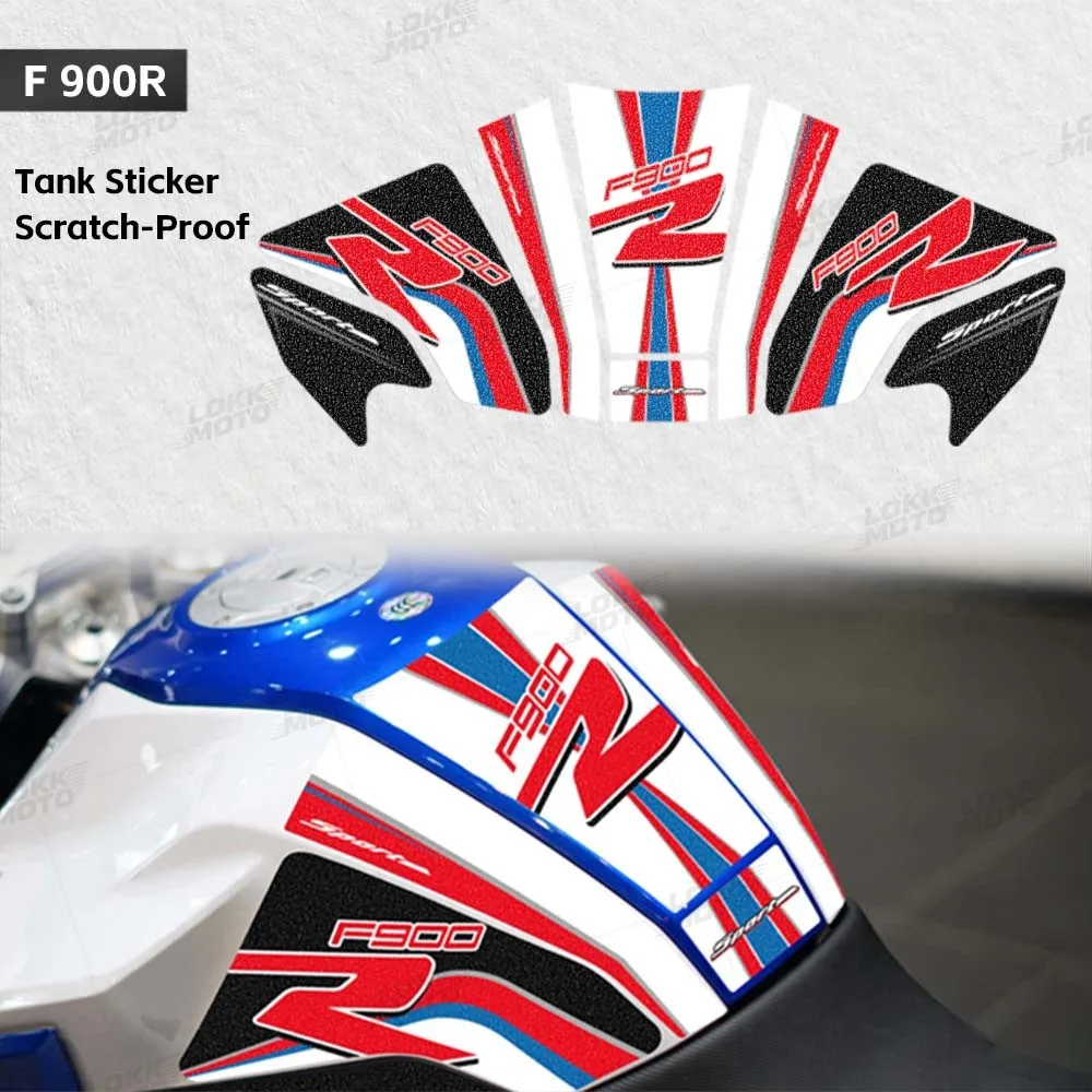 

Motorcycle Accessories Protecter Fuel Tank Frosted Sticker Anti-Scratch Decals Kit Decor For F900R F 900 R f 900 r 2017-2026
