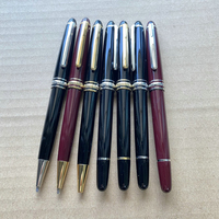 Luxury Black Resin 163 MB Ballpoint Pen Rollerball Pen Fountain Pen High End Smooth Writing Collection Business Writing Gift