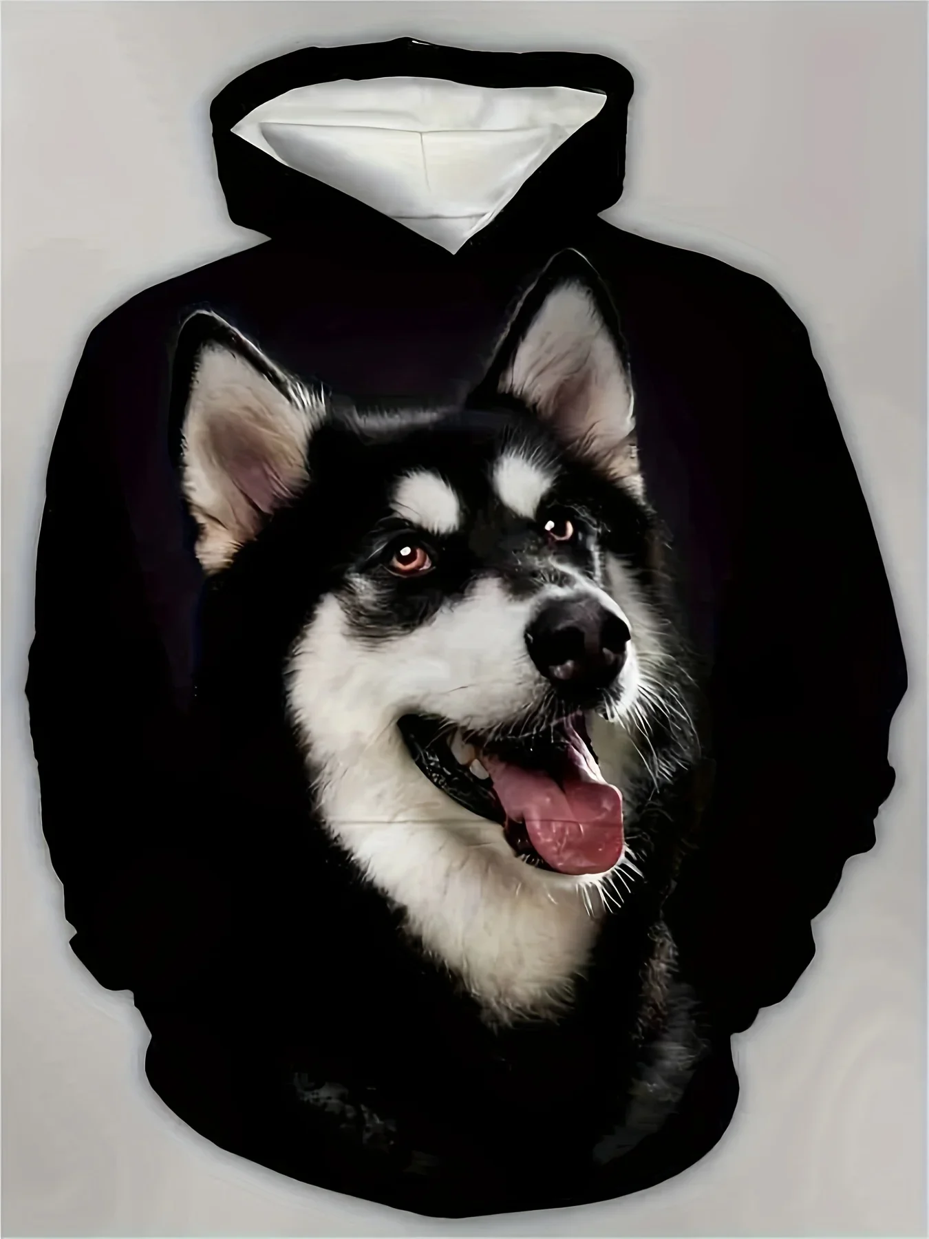 

Men's Hoodie 3D Husky Dog Print Sweatshirts For Men Casual Hooded Tops Y2k Hoodies Pullover Clothes Harajuku Top Men's Clothing