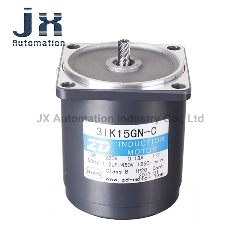 Imagem -05 - Zd-motor de Indução 220v 15w 3ik15gn-c 3gn10k 3ik15gn-c 3gn12.5k 3ik15gn-c 3gn15k 3ik15gn-c 3gn30k 3ik15gn-c 3gn75k