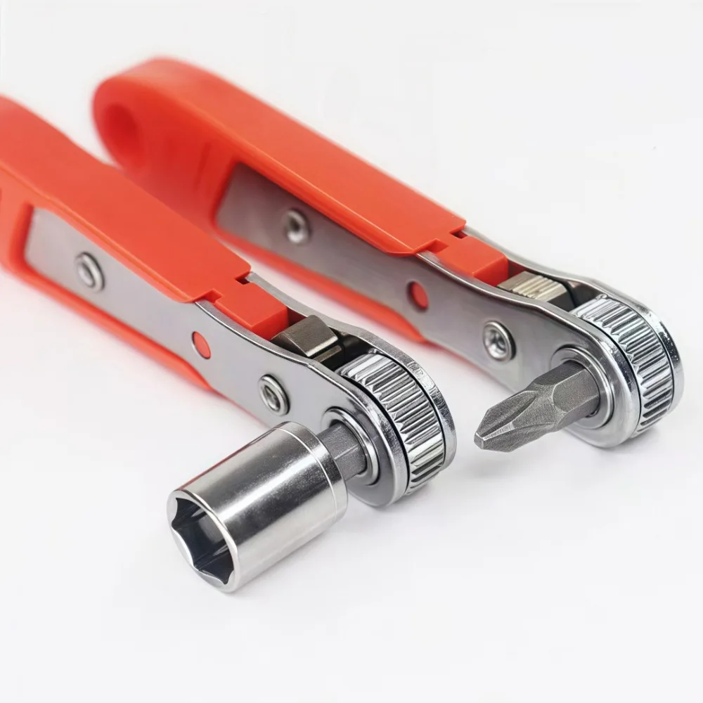 Rechtwinkliger Schraubendreher-Satz T25, Mini-Ratsche 90-Grad-Offset-Schraubenschlüssel-Set, Taschenwerkzeug für DIY-Reparatur, Bit-Steckschlüssel mit niedrigem Profil – Detail 6