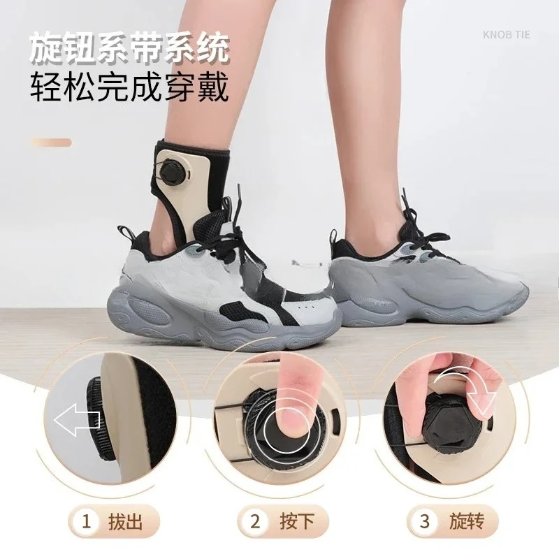 

Foot Droop Orthosis Varus Orthosis Support Ankle Correction Valgus Drag Stroke in Stock