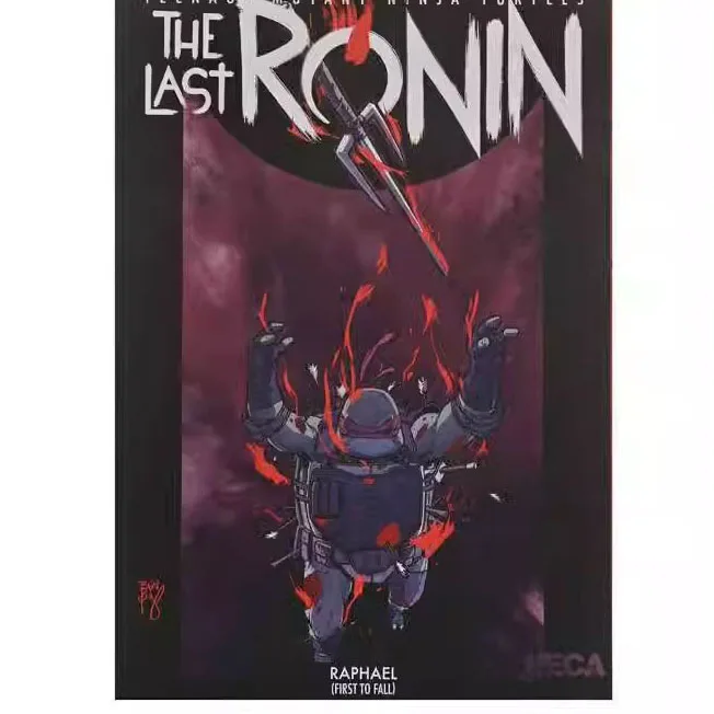 NECA 54347 the Last Ronin Raphael First to Fall Anime Pvc Model Doll