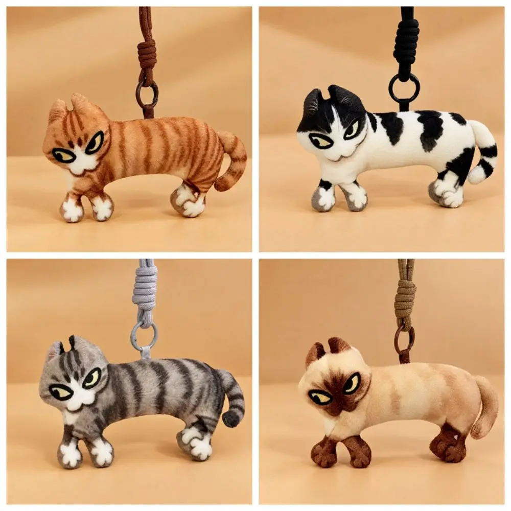 Creative 3D Printing Cat Pendant Stuffed Animal Abstract Doll Cats Pillow Simulation Cute Cartoon Cat Sofa Cushion Home Decor