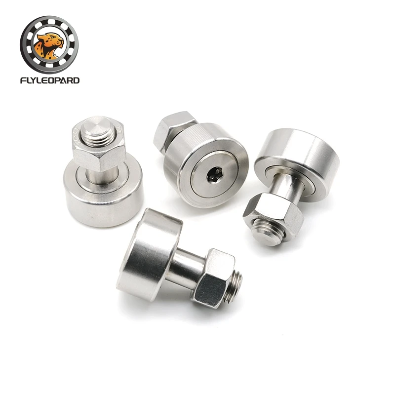 1PC KR35 KRV35 CF16 Cam Follower Needle Roller Bearing M16x35x52.1mm Wheel And Pin