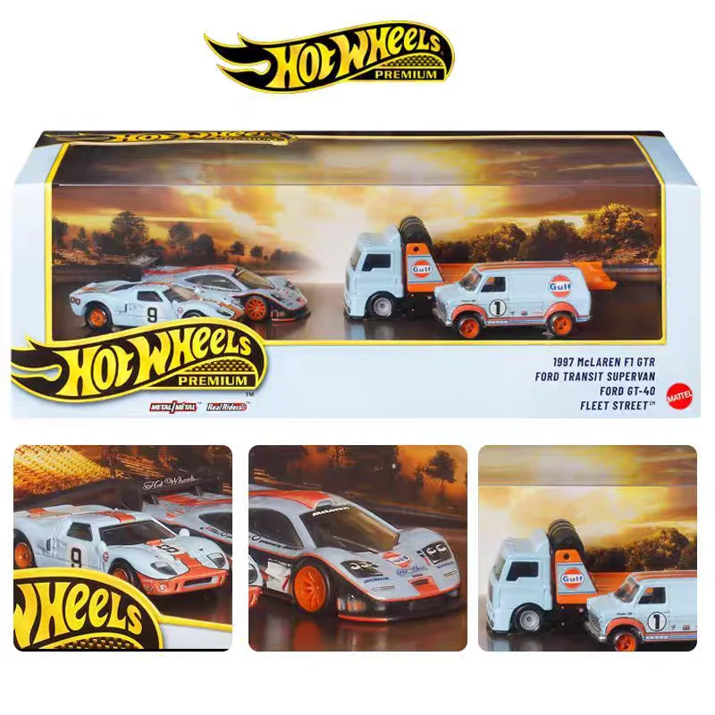 Preventa Hot Wheels GMH39 GARGE Serise modelo Le Mans todoterreno garaje Diecast modelo decoración colección juguetes coches sorpresa