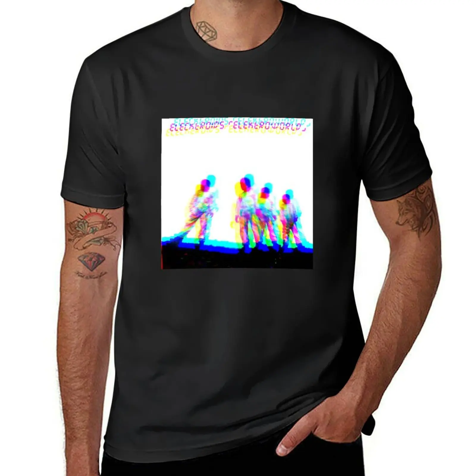 

Elektroids Elektroworld T-Shirt plus sizes anime tops mens graphic t-shirts