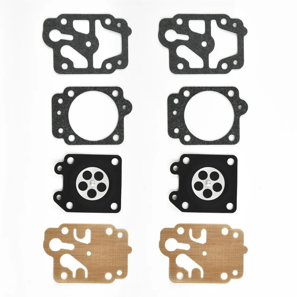 2Set Membrane Set Carburettor Repair Kit For Carburetor Brush Cutter Trimmer BT3342, For Shark M25 Grass Trimmer Spare Parts