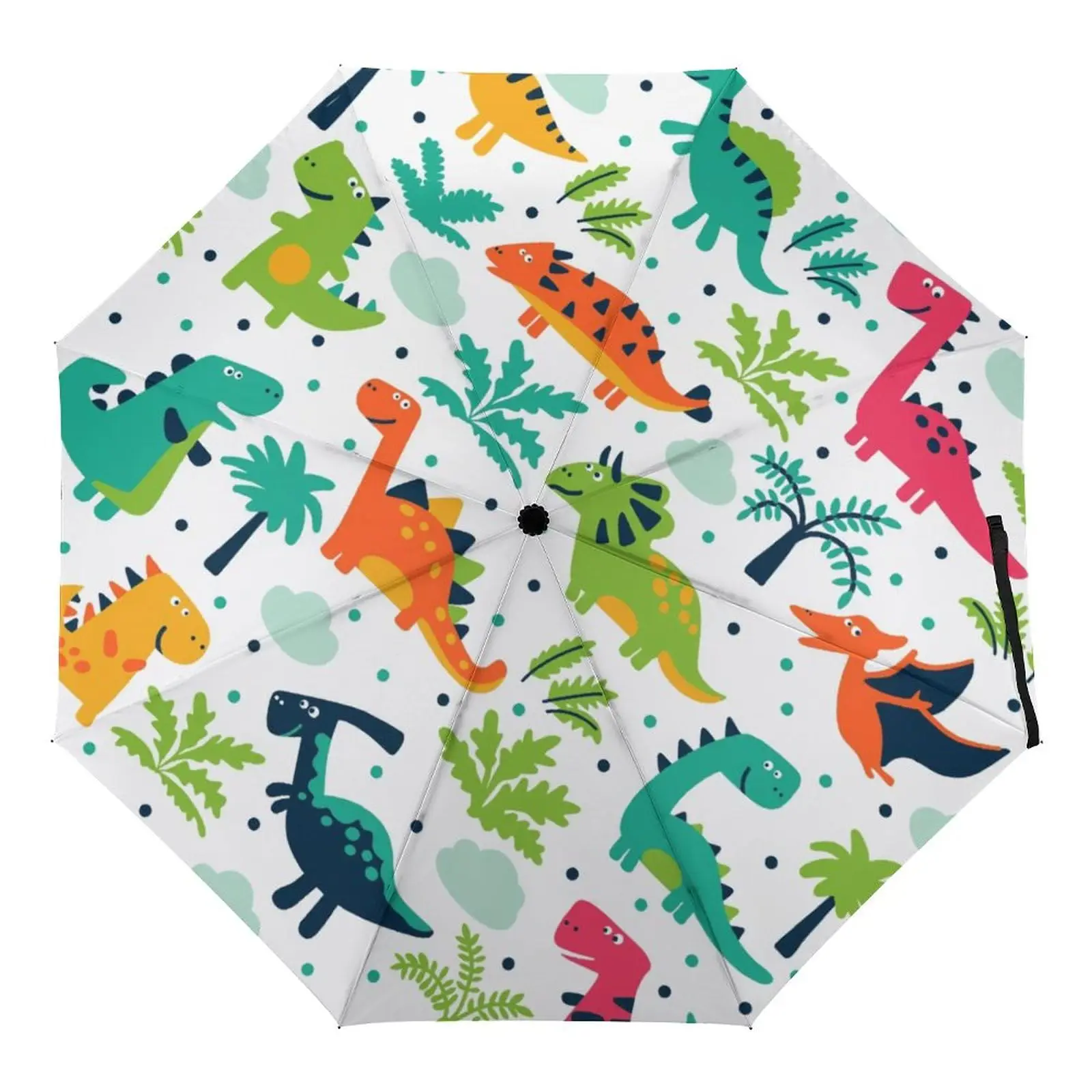 

Cute Cartoon Dinosaur Umbrella Lovely Animal Foldable Umbrella Lightweight Windproof Portable Travel Umbrellas For Boys Teens