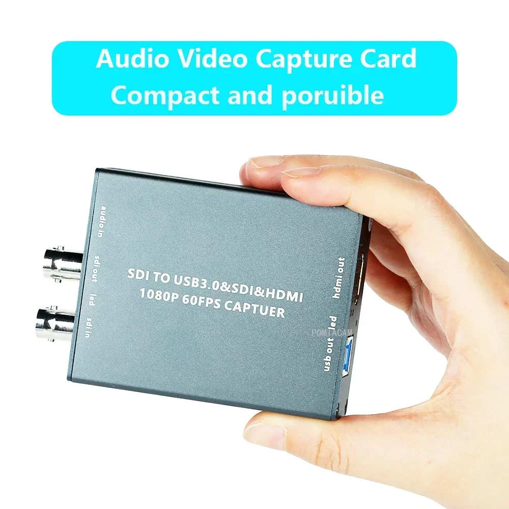 

Карта сбора данных SDI SDI на USB 3.0, SDI и HDMI 1080P 60 кадров в секунду CAPTUER Регистратор SDI на USB/HDMI Карта сбора аудио и видео