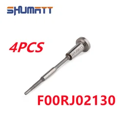 4PCS Shumatt F00RJ02130 Fuel Injector Valve Assembly Control Valve Set For Injector 0445120059 0445120060 0445120123 0445120132