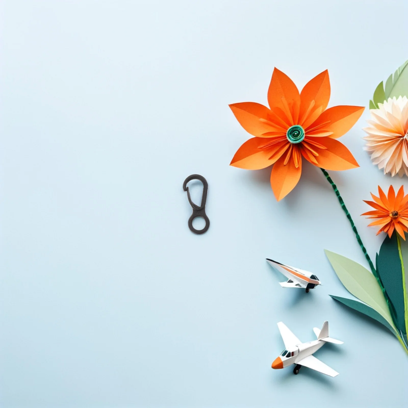 

400Pcs Lightweight Plastic Spring Buckle Tent Hook Multifunction Snap Clip for Camping Hiking Outdoor Gear Accessories