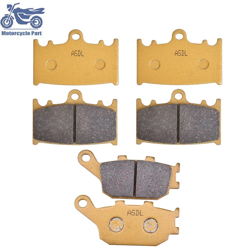 Motorcycle Front Rear Brake Pads Kit For SUZUKI GSX650 GSX1250 GSF650 GSF1200 GSF1250 GSF1200S Faired Bandit Sports Touring
