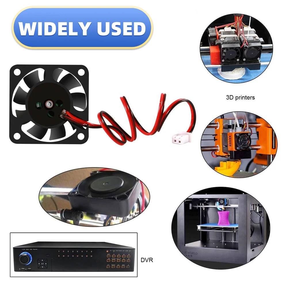 Creality Ender 3 ventiladores originales 4010 40x40x10MM DC 24V extrusora ventilador de extremo caliente y ventilador Turbo 24V DC para Ender 3 /