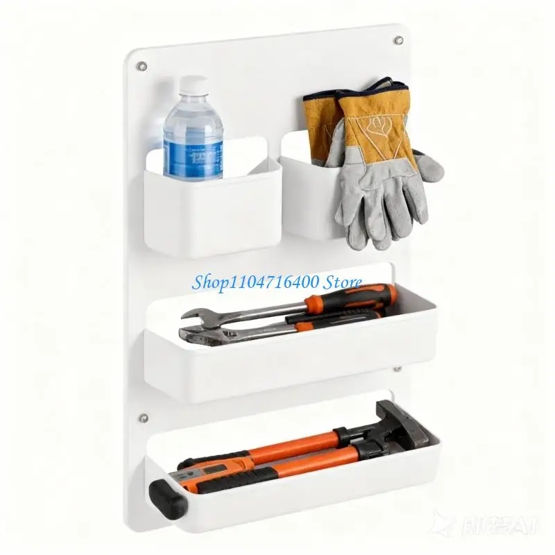 

y1gd Robust PP Compartment Storage Box Large Capacity for Campers Doors