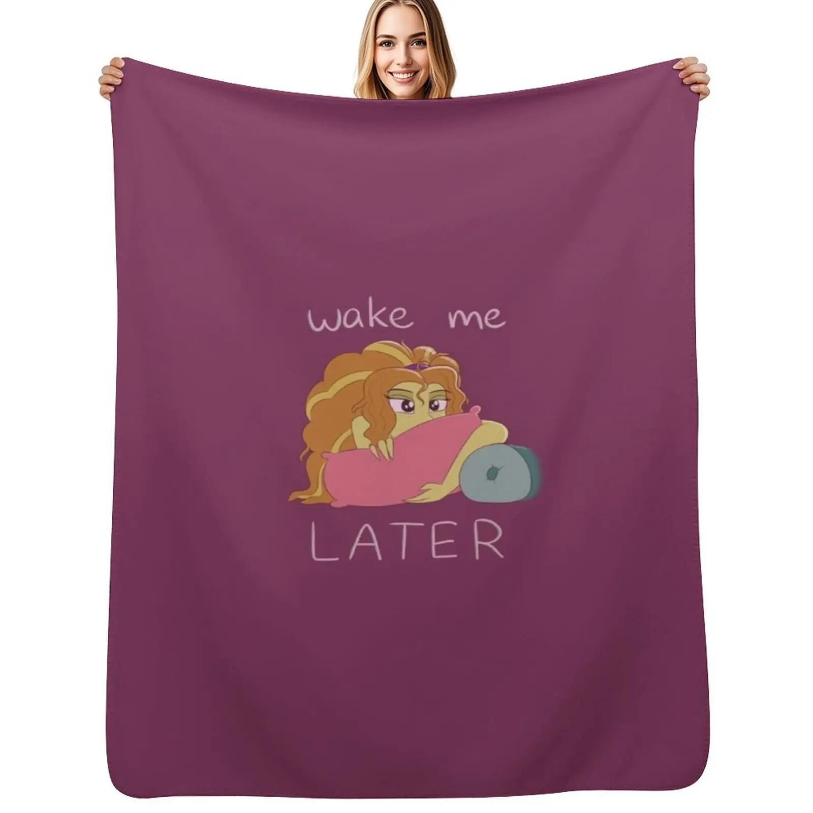 

Sleepy Adagio Dazzle Throw Blanket Cozy Throw Blanket Birthday Gift for Him Her