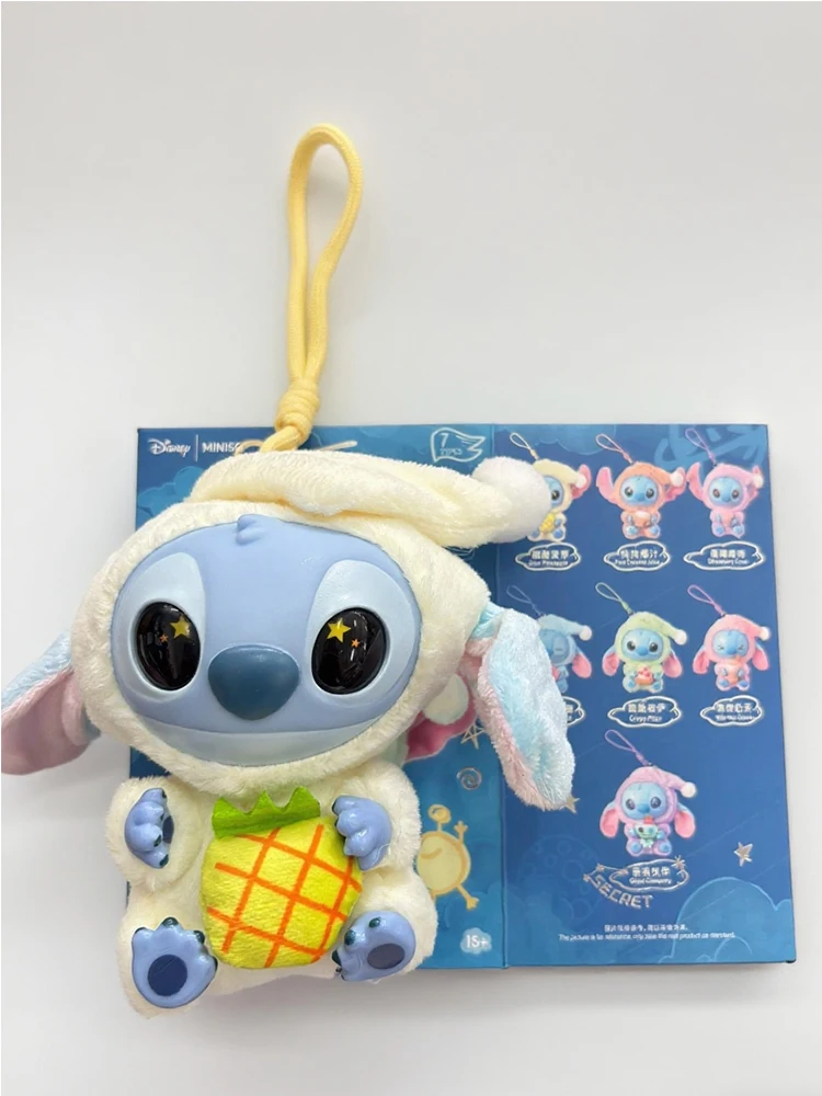 ตุ๊กตาไวนิลลิโล่แอนด์สติทช์ จี้ห้อยกระเป๋า ดิสนีย์ บลายด์บ็อกซ์ สติทช์ชุดนอน จี้ห้อยน่ารัก ของตกแต่งบ้าน ของขวัญวันเกิดสำหรับเด็กผู้หญิง