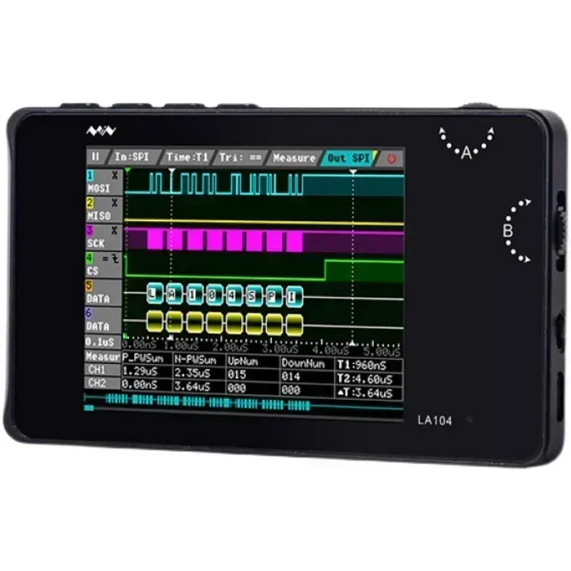 LA104 بروتوكول حافلة رباعي القنوات مفتوح المصدر 100 ميجا هرتز مساعد أخذ العينات وتصحيح الأخطاء Saleae #4