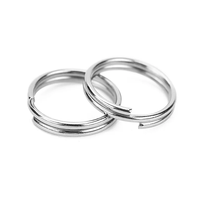 100pcs PVD Never Fade Stainless Steel Double Loop Jump rings 4 5 6 8 mm Split Rings Connectors For Diy Jewelry Making Findings image 6