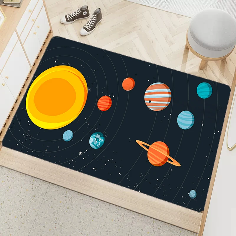 

Spaceman Diatom Ooze Carpet Living Room Dish Mat Drying House Entrance Indoor Hallway Mats Home Decoration Rug Kitchen Foot Bath