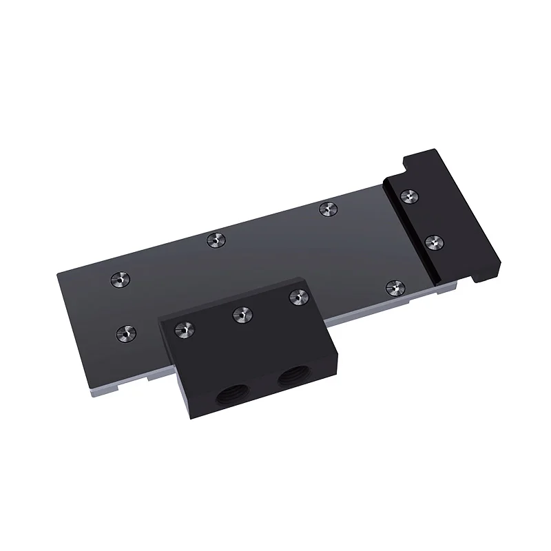 Blok wodny Bykski do chłodzenia karty graficznej Tesla P4/T4 z płytą tylną, N-TESLA-P4-X-V2