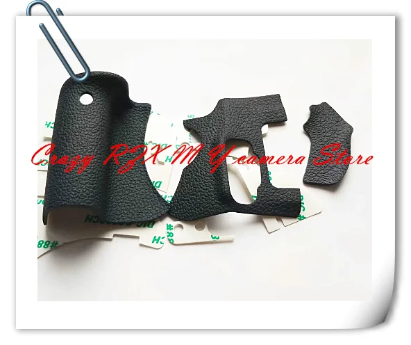 3 stücke EINE set Vorne Gummi Grip + Hinten Rückseite gummi Für Canon EOS 650D 700D T5i KISS X7i mit band Kamera Teil