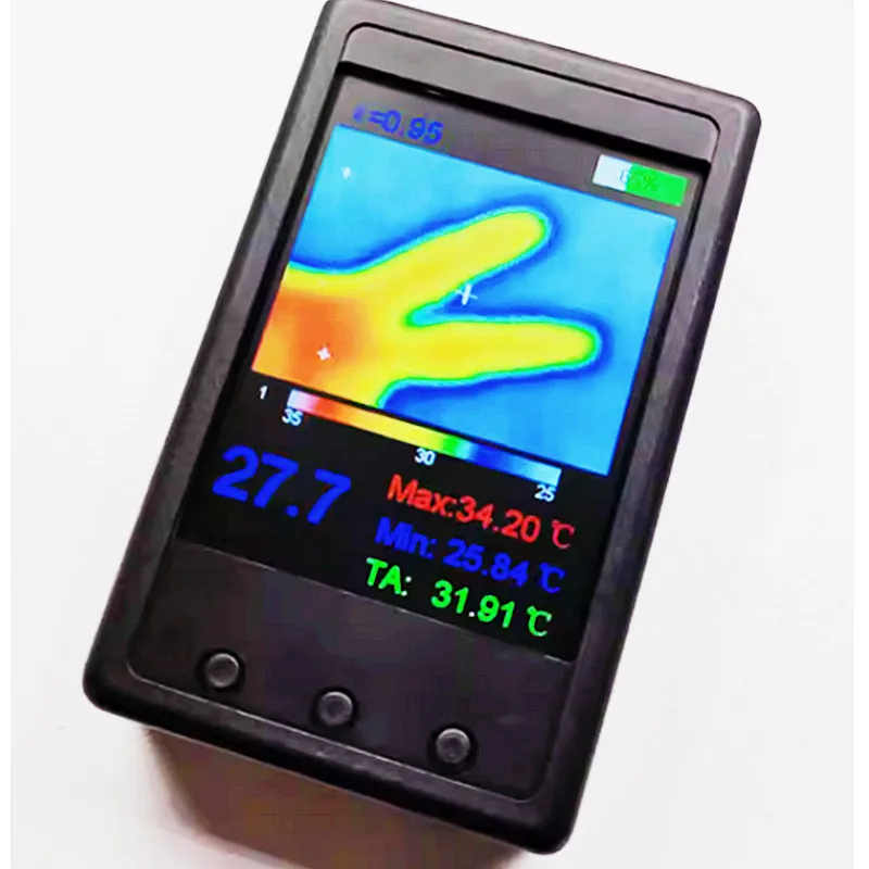 1 STKS/PARTIJ MCU90640 MLX90640 IR 32*24 infrarood temperatuurmeting rooster sensor Warmtebeeldmodule