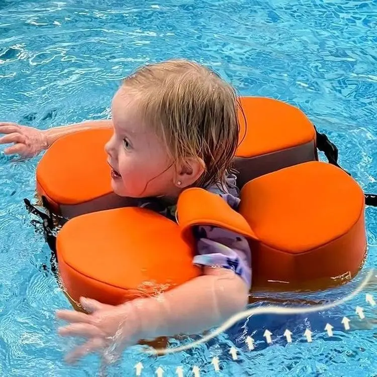 

Non-Inflatable Swimming Ring for child waist Swim Float for children Safe Baby Swimming Aid Rings