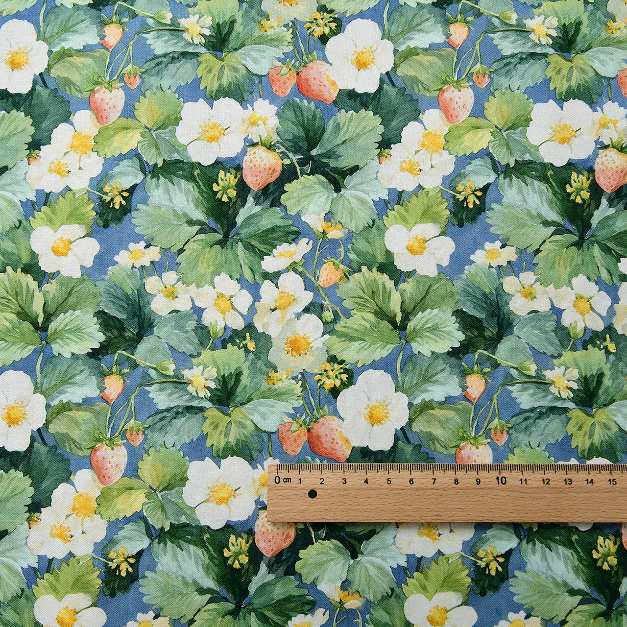 145x50cm 20s Baumwollstoff im Ölgemälde-Stil mit Vintage-Blumendruck für DIY-Tischdecken, Vorhänge und Näharbeiten – Detail 13