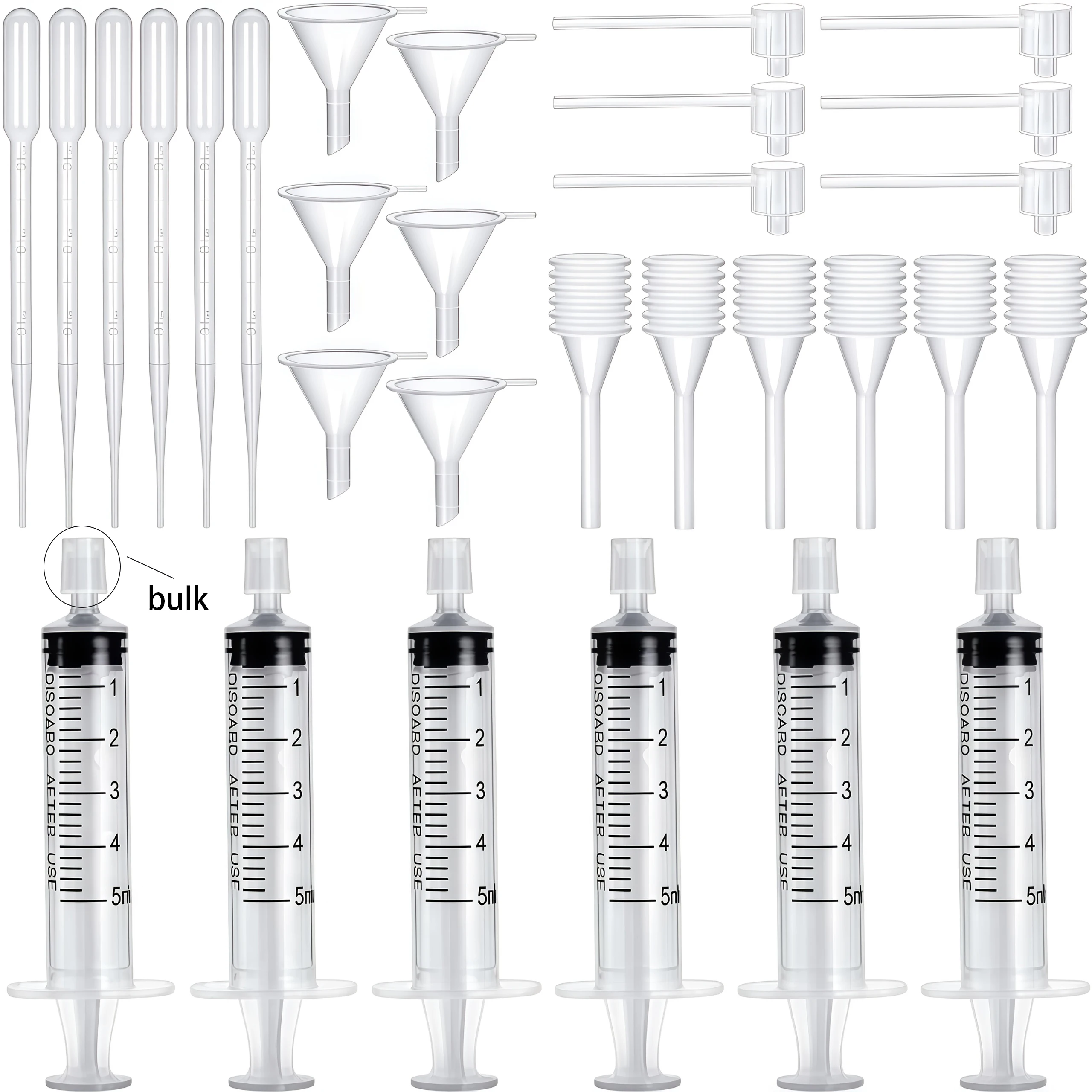 30 pieces of multi-functional perfume supplement kit, liquid extractor, suitable for perfume and cologne