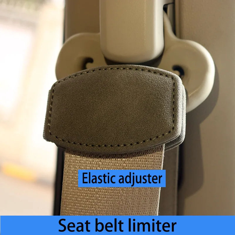 

Car seatbelt limiter Magnetic clamp type limit Suitable for pregnant women and children Elastic adjuster safety belt Fixed clamp