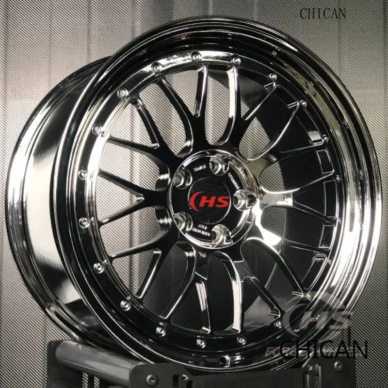 

【2026】Custom 2 Piece Deep Lip Forged Wheels 18-22 Inch 5x130 5x112 5x120 Chrome Multi Spoke Rims