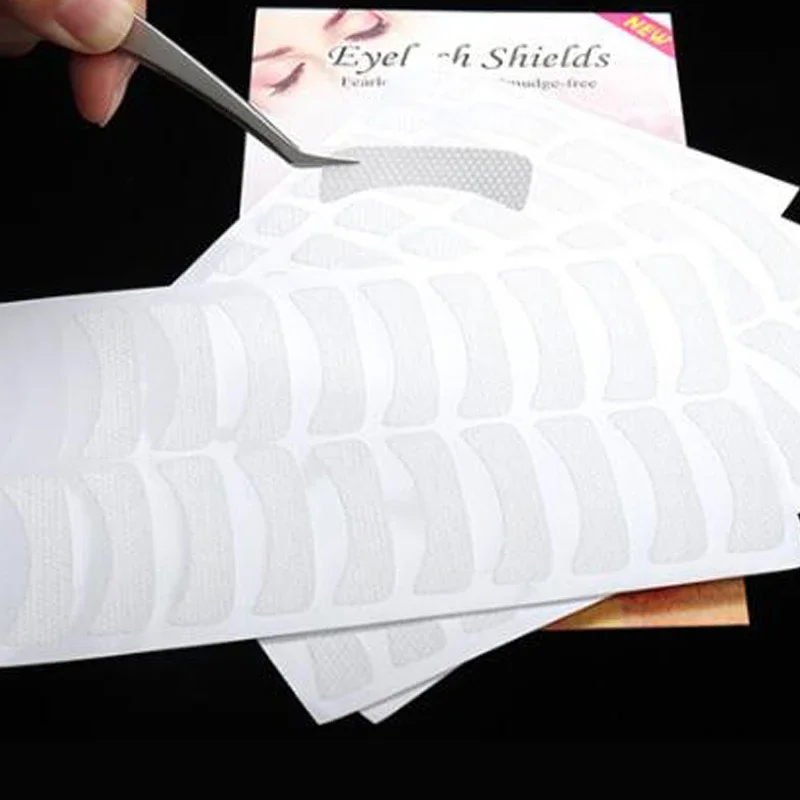 5 Sheet = 100 Pair Non-woven Fabrics Patches Eyelash Extension Tape Eyelash Under Eye Pad Grafting Eyelash Special Eye Patch