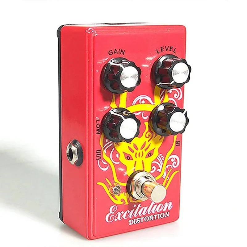 Electric Guitar Effect British Distortion Effect Pedal Built-In FET Transistor,Distortion Tone Guitar Pedal