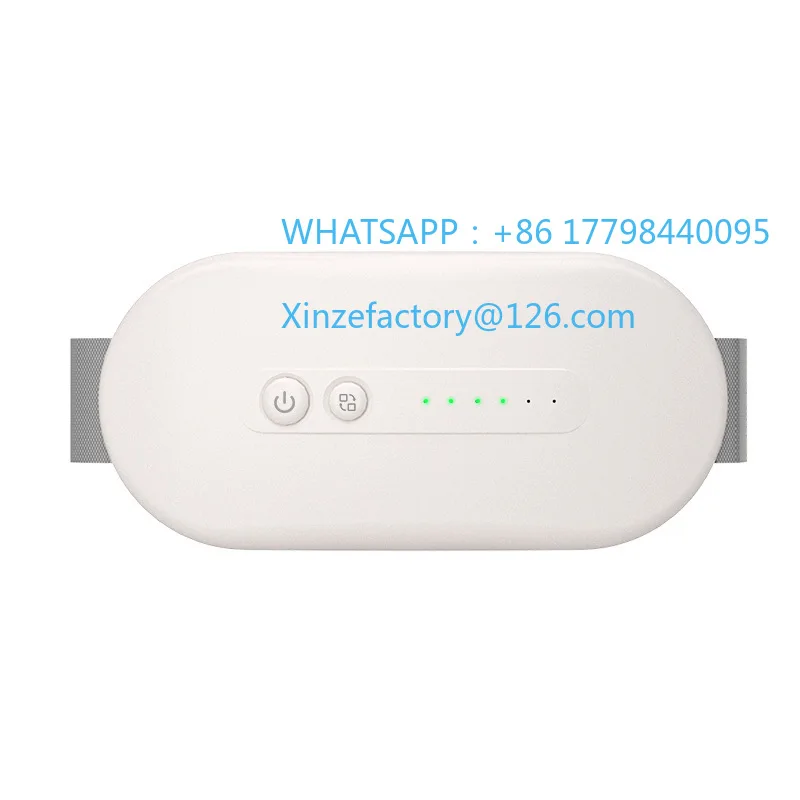 

Customizable electric heating belt abdominal massager girl vibration