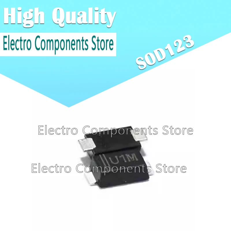 100PCS US1MW UF4007…