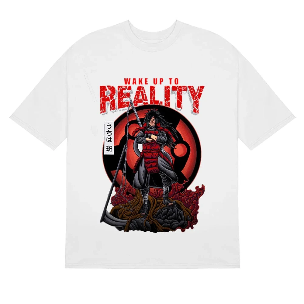

Madara Naruto Japan Anime Summer T-Shirt Men Women Harajuku Oversized Vintage Streetwear Short Sleeve Fitness Loose Casual Y2k