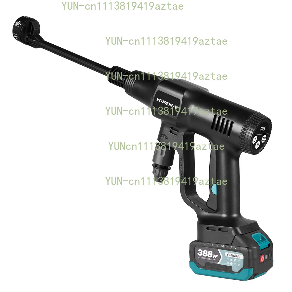 200Bar Brushless High Pressure Car Washer 6 In 1 Garden Cleaning Water Spray Tool