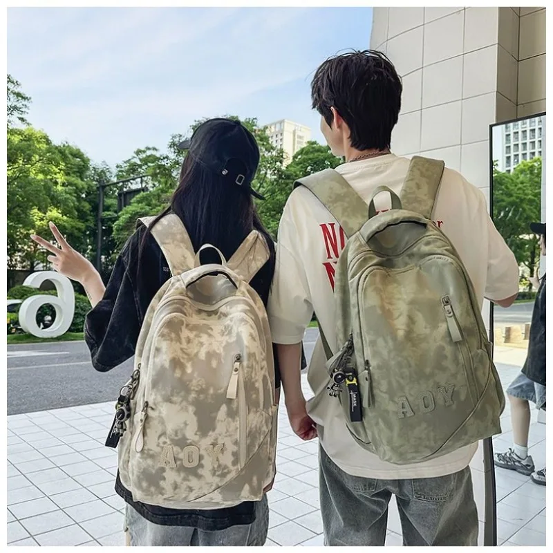 

Outdoor, Simple, Travel, Schoolbag, Lightweight, Water-resistant, Large Capacity, Backpack, Student, Commuting.