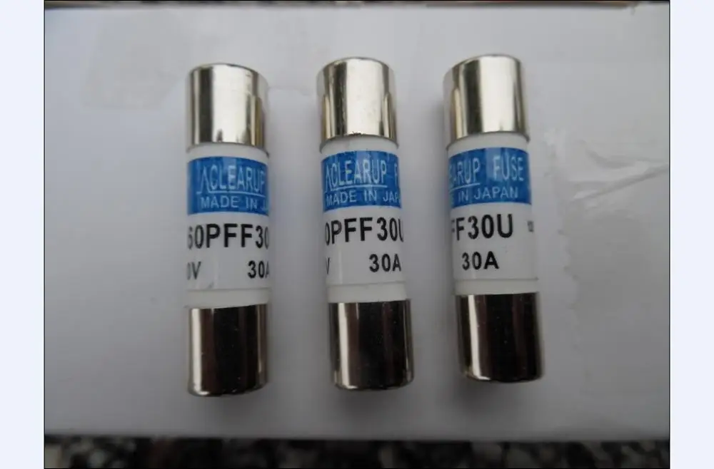 

Kyosan 60PFF30U 30A 600V 10*38 / 60PFF5U 60PFF10U 60PFF15U 60PFF20U / 60PFF25U 25A Fuses