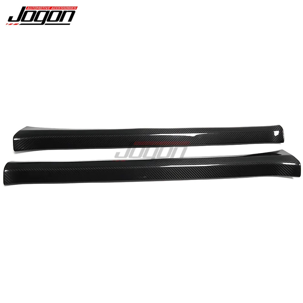 Real Carbon Fiber Car Door Sill Protector Door Sill Scuff Plate Cover For Lexus RC200t RC300 RC350 RC F SPORT 2015-2018 Sticker