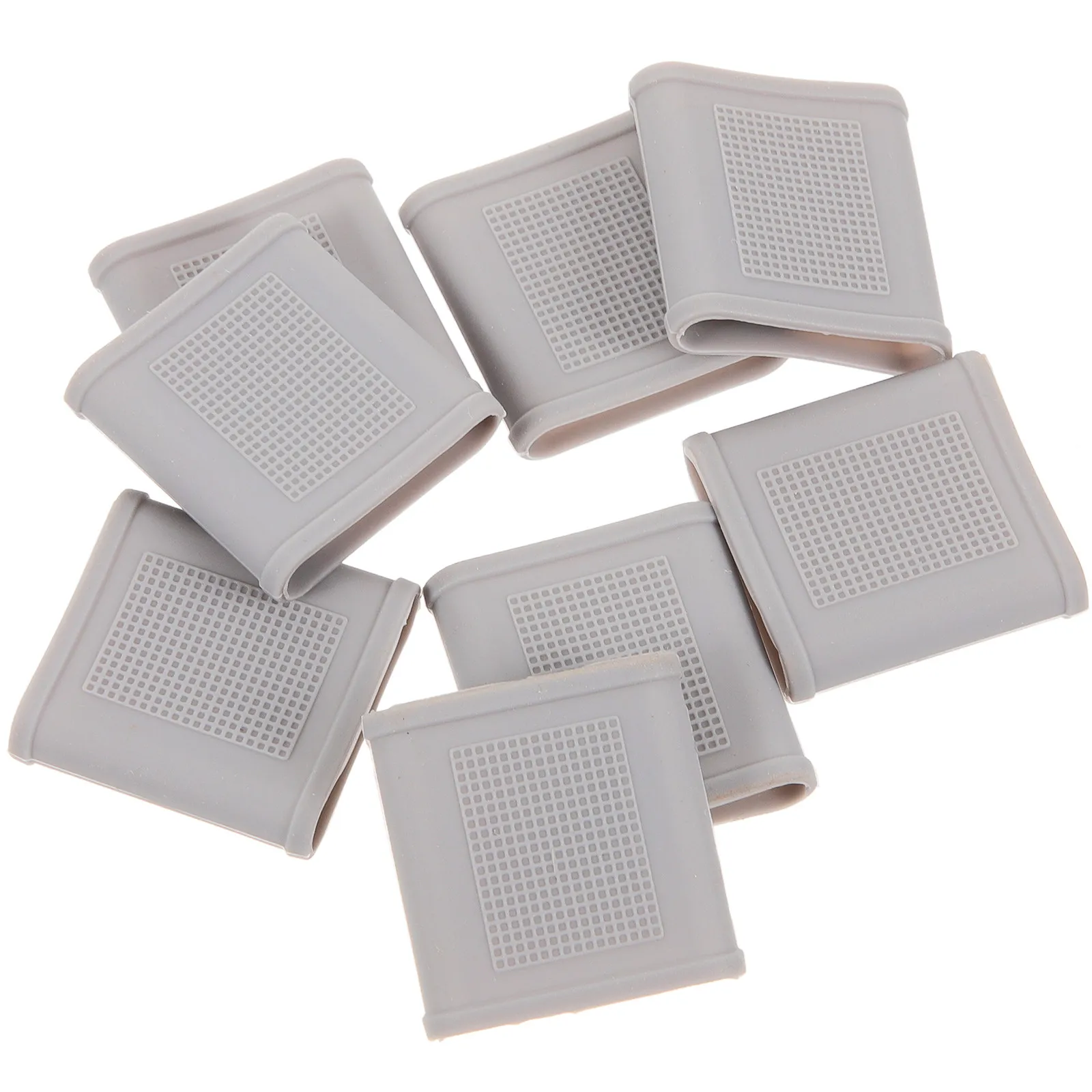 8Pcs Non-Slipping Finger Protector Soft Silicone Wear-Resistant Finger Band for Golf Fishing Baseball Basketball Training