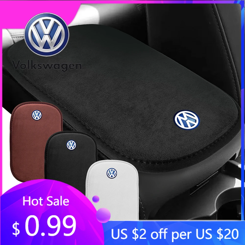 

Для VW Volkswagen Jetta MK5 Golf Замшевый кожаный коврик для подлокотника Защитная подушка для подлокотника для Volkswagen Rline Golf 7 Passat VW Pol