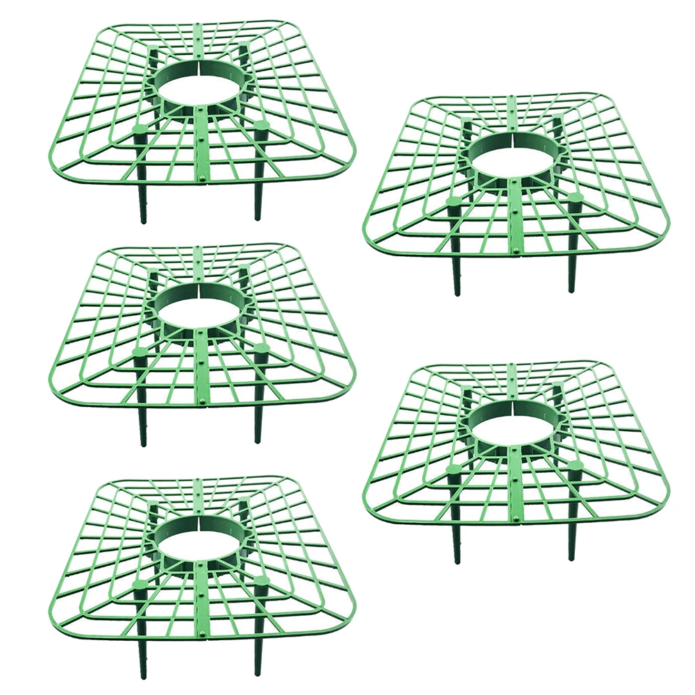 

Strawberry Plant Support Stands With 4 Sturdy Feet, Square Design Plastic Garden Support For Strawberries Tomatoes Peppers