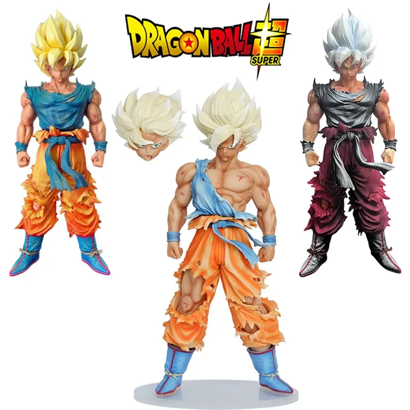 

44cm Dragon Ball Z Son Goku Son Gohan Namek Anime Figures Super Saiyan Goku Statue PVC Anime Figure Model Ornaments Toys
