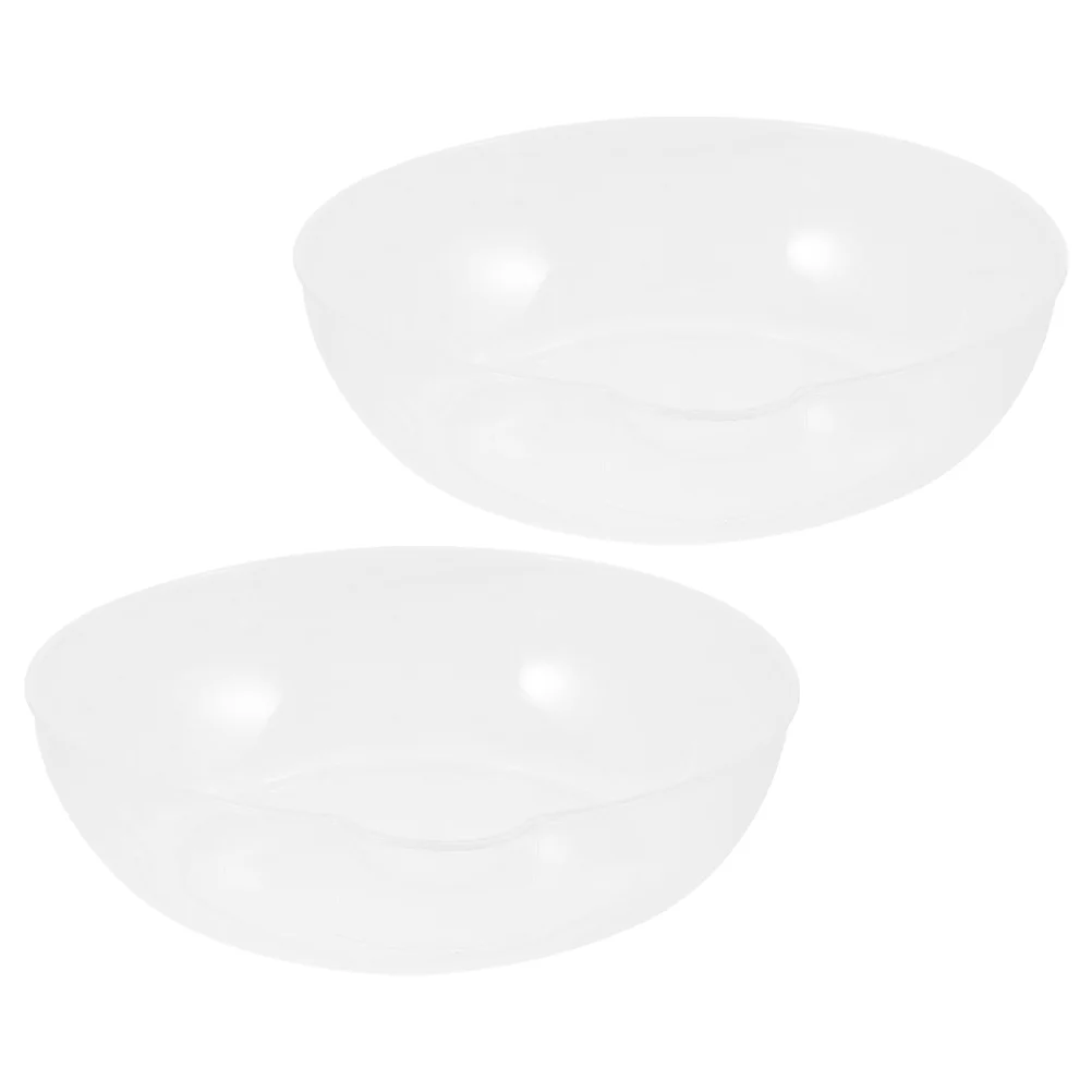 2 Pcs Digital Kitchen Scale Weighing Pan Tray Portable Cake Pans Electronic Cup