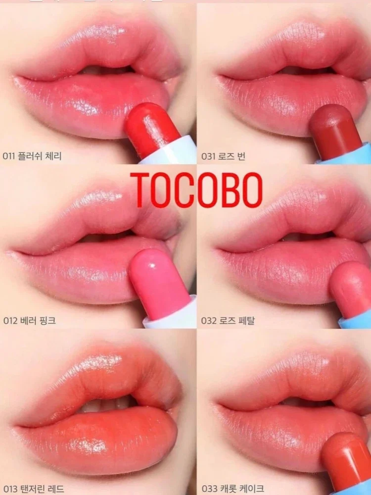 TOCOBO-Rouge à Lèvres Baume Jules 3.5g, observateur, Haute Hydratation, Nourrissant, Miroir Scintillant, miles Rare, Maquillage Original, Maquillage Coréen, 256