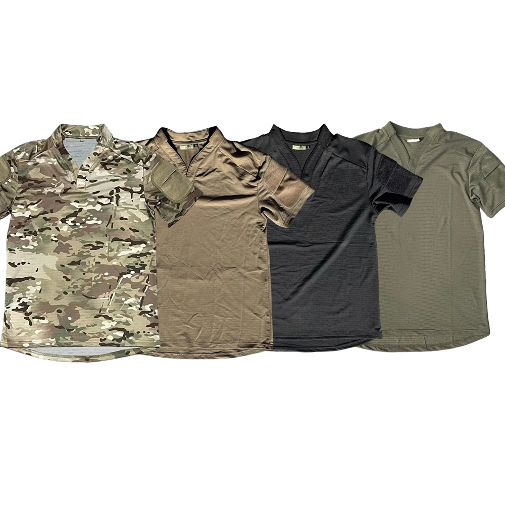 

Tactical Velocity Style Rugby Shirt Quick Dry Short Sleeve T-shirt CAG Love